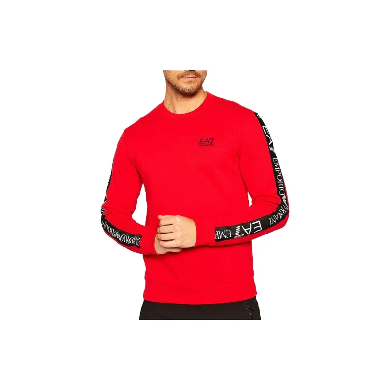 EMPORIO ARMANI EA7 Sweatshirts Men Red-2