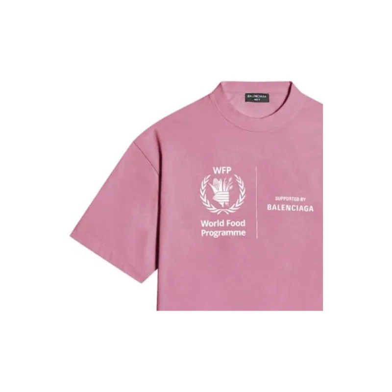 Balenciaga T Shirt Men's Light Pink-5