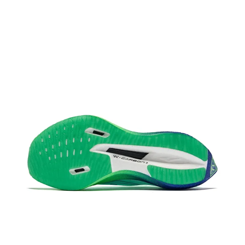 Erke Zhijing 2.0 Cushioning Breathable Rebound Low-Top Running Shoes Women's Fluorescent Color Scheme-4