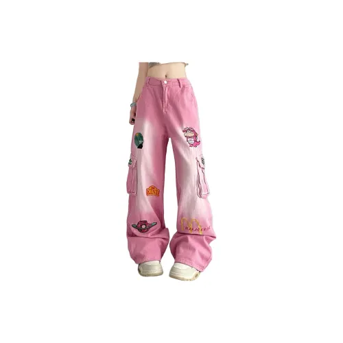 Wbwq Jeans Women's Pink