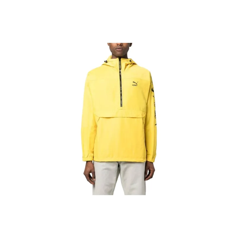 PUMA Sweatshirts Men Yellow-2