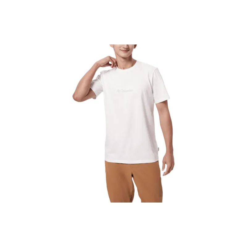 Columbia T Shirts Unisex White-2