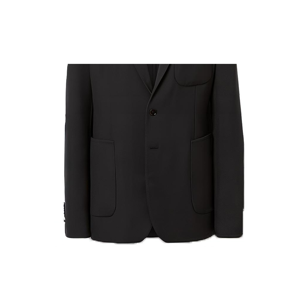 【送料&関税込】Burberry Oversized Tailored Jacket Wool Tailored Coat in Navy - Men | Burberry® Official
