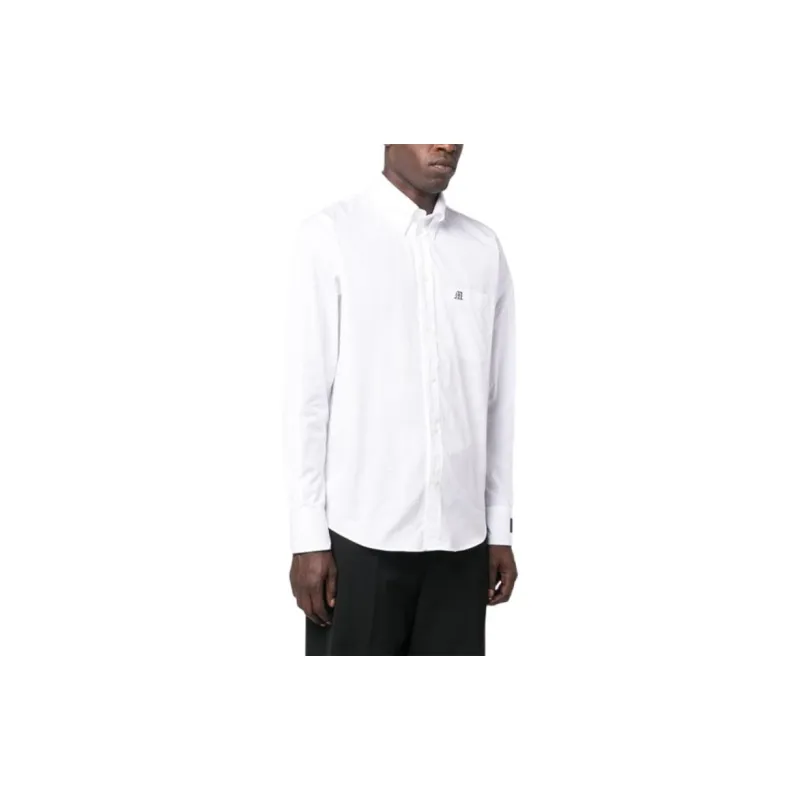 MSGM Shirts Men White-3