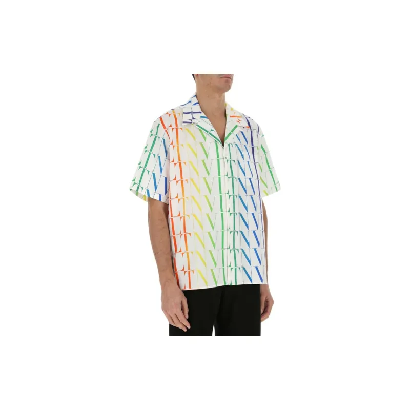 Valentino Shirts Men Multicolor-4