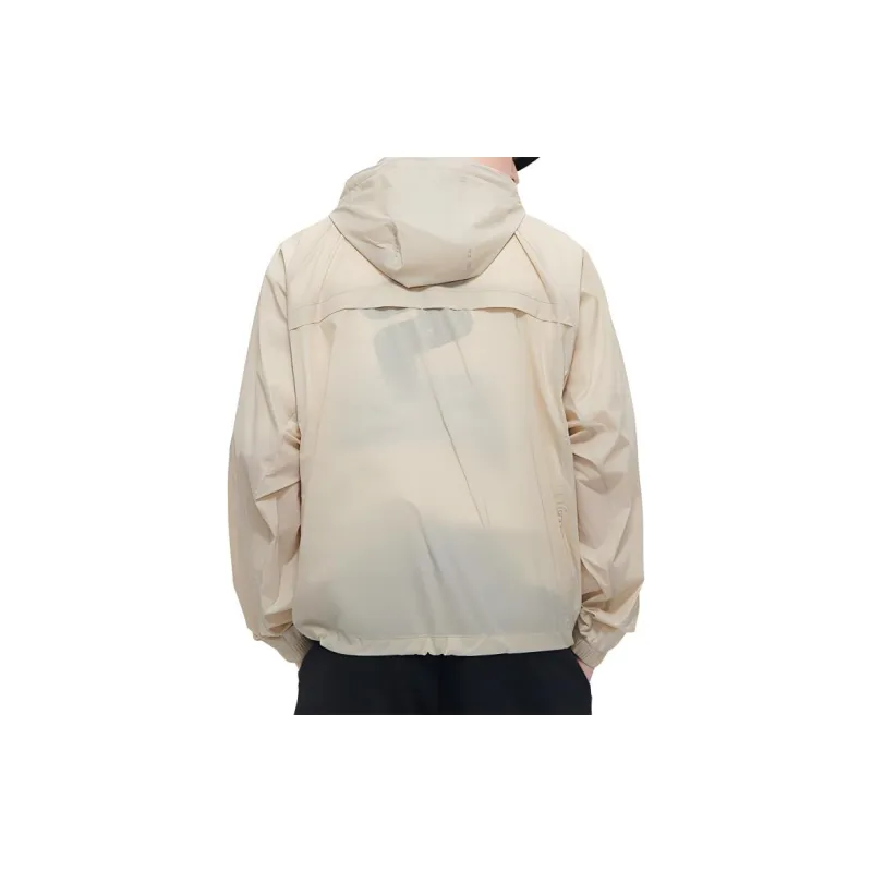 FILA FUSION FOB Series SS24 Sun Protection Clothing Men's Light Beanpaste Brown-3