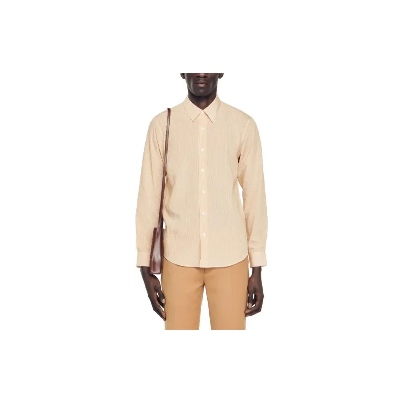 Sandro Shirts Men Light Pink-1