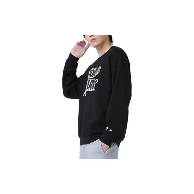 XTEP Vitality Series Sweatshirt Unisex Jet Black-4