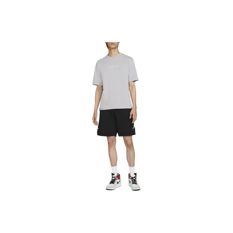 Jordan T-Shirt Men's Light Iron Gray-2
