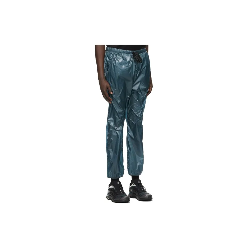 Moncler Knitted Sweatpants Men Gray Blue-2