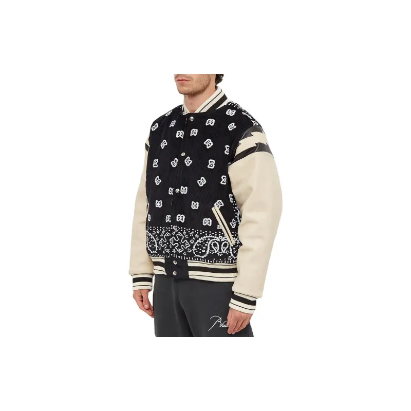 RHUDE Bandana Bomber Jacket-4