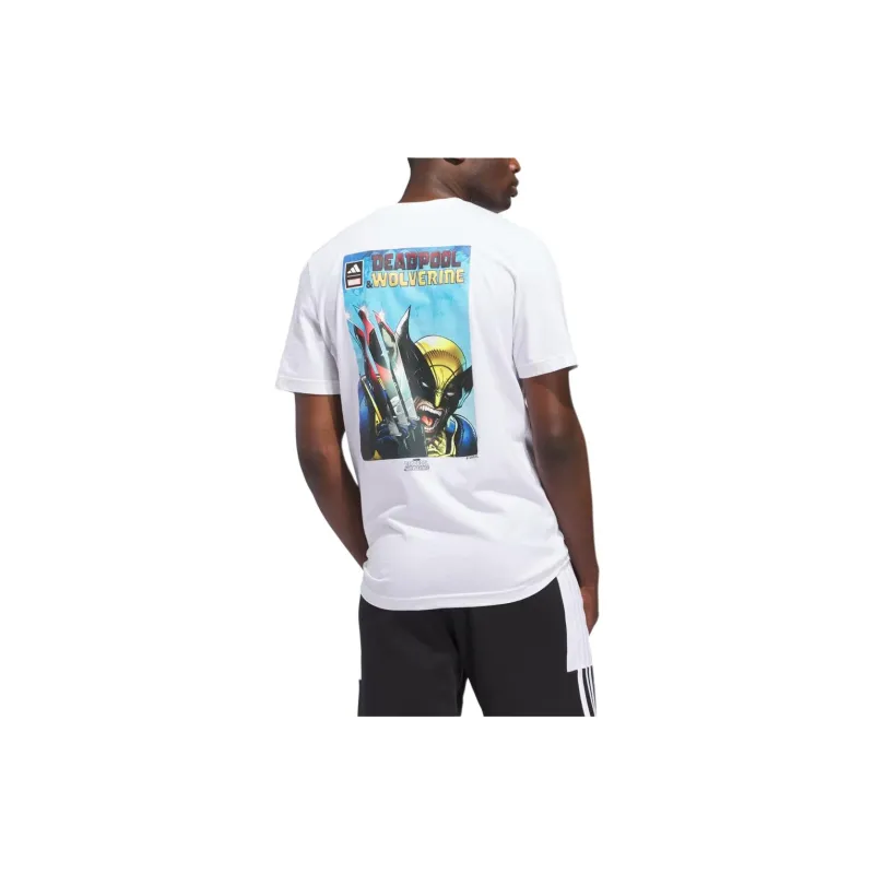 Adidas Free Shipping With AdiClub Marvel Graphic Tee-1