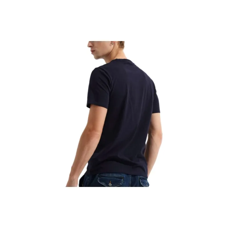 GUESS T-Shirts Men G7V2-Navy Blue-3