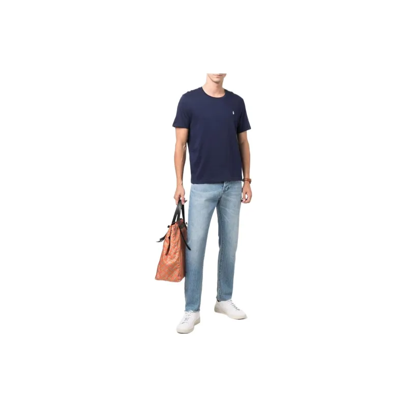 Polo Ralph Lauren Logo Embroidered Crewneck T Shirt-3