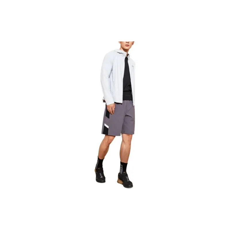 Anta Running Collection Jacket Men's Gray-3