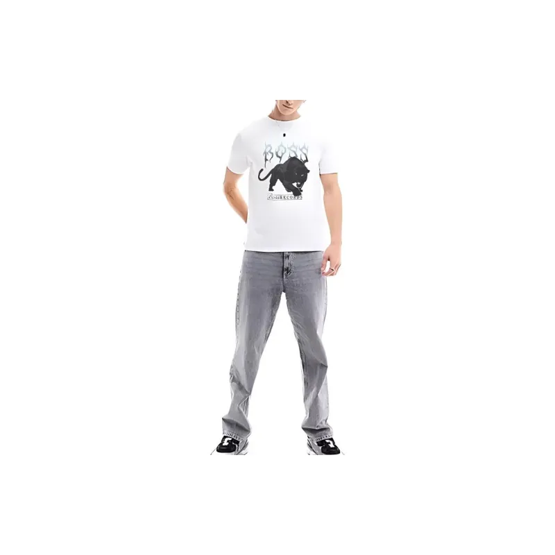 HUGO BOSS SS24 T Shirt Men's White-1