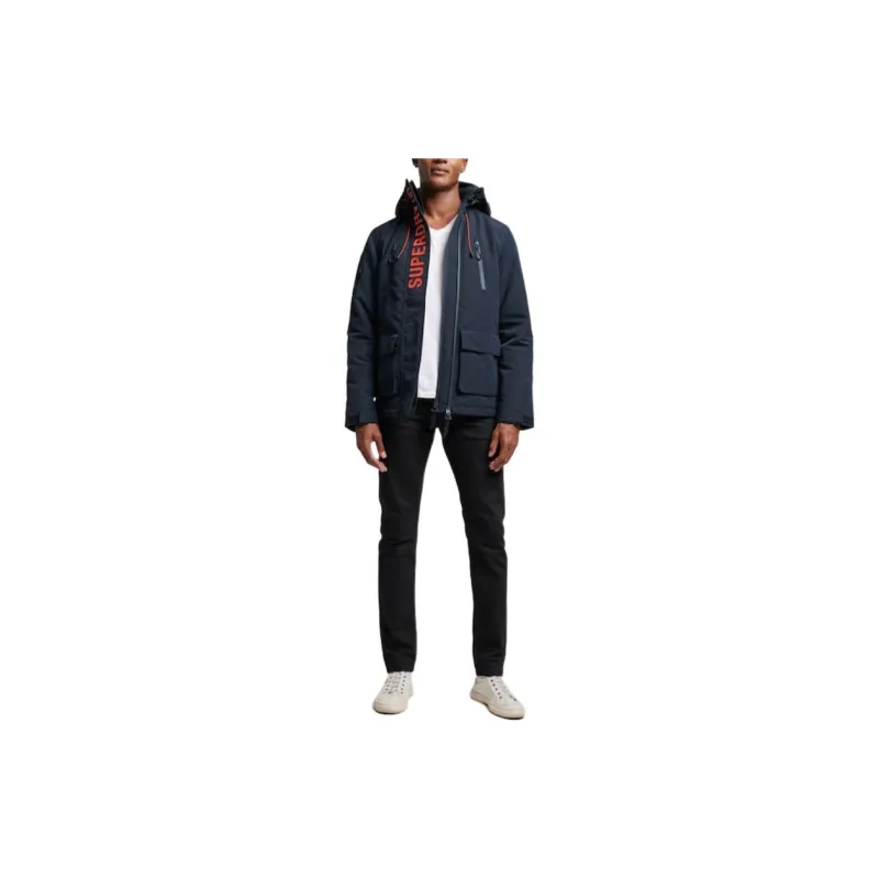 SUPERDRY Jackets Coats Men's Blue-3