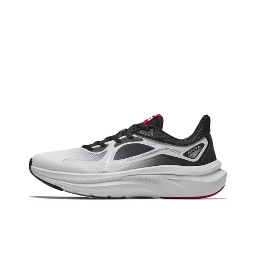 Anta Feihong Anti Slip Wear Resistant Low Top Casual Running Shoes Men's Gray Black