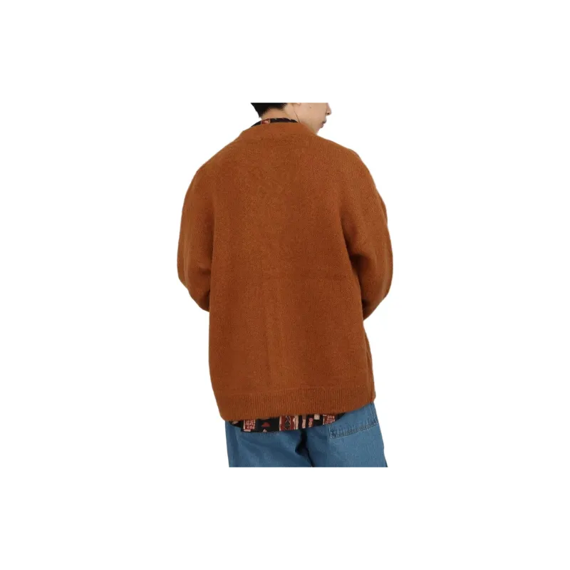 Beams Sweaters Men Mustard-4