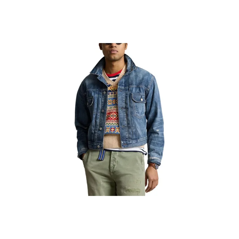 Polo Ralph Lauren SS24 Denim Jacket Men's Indigo-1