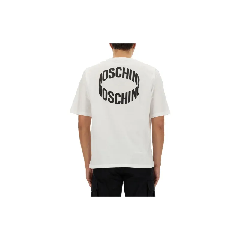 MOSCHINO T Shirts Men White-2