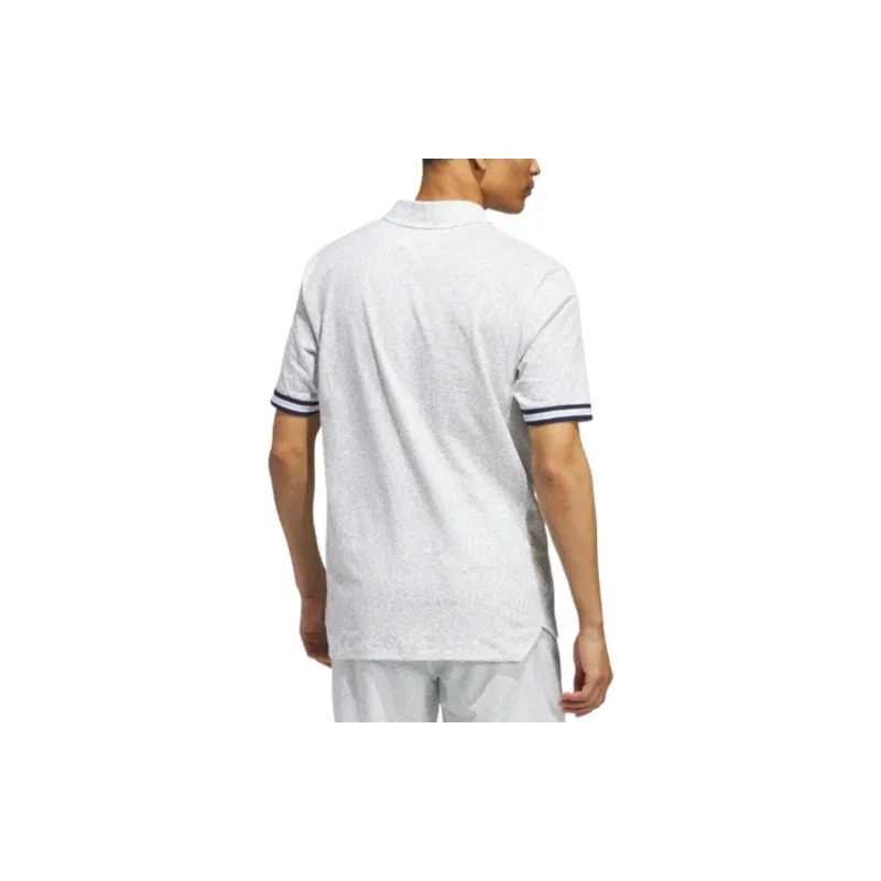 Adidas Polo Shirts Men White-3
