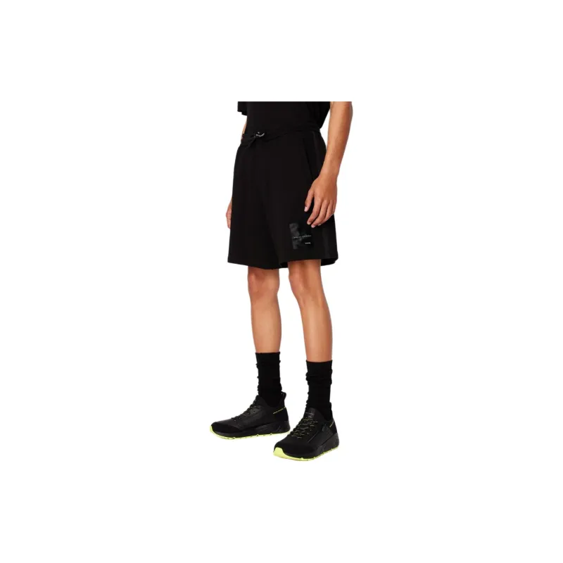 ARMANI EXCHANGEAE SS24 Casual Shorts Men's Black-4