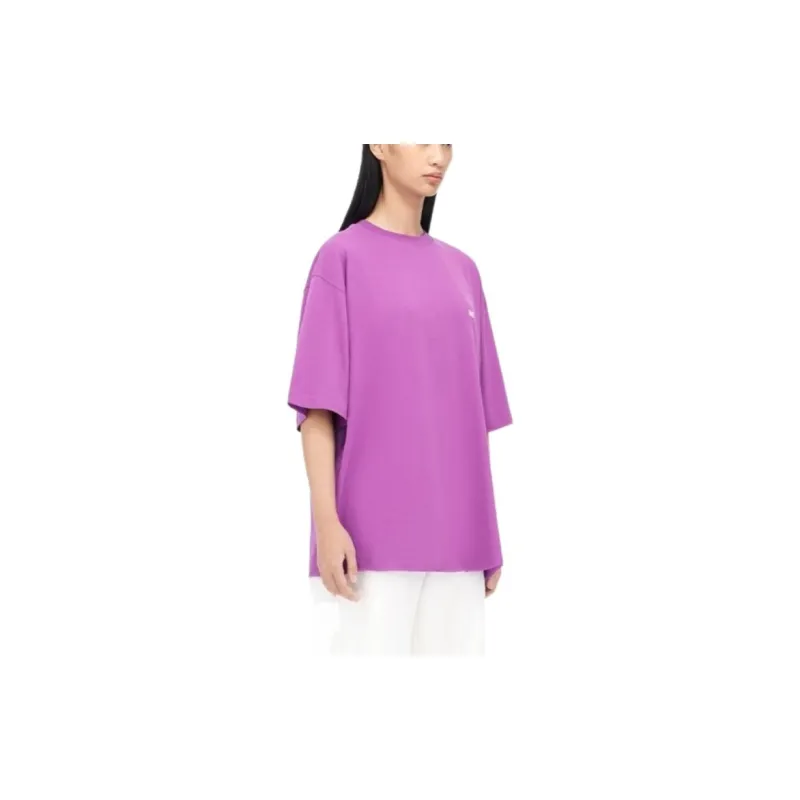 WE11DONE T Shirts Unisex Purple-3