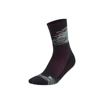 Cep Paris Vibes Mid Cut Compression Socks Mid-Calf Socks Men's 1 Pack Black Green