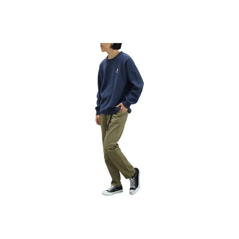 Beams Sweater Men's Marine Blue-4