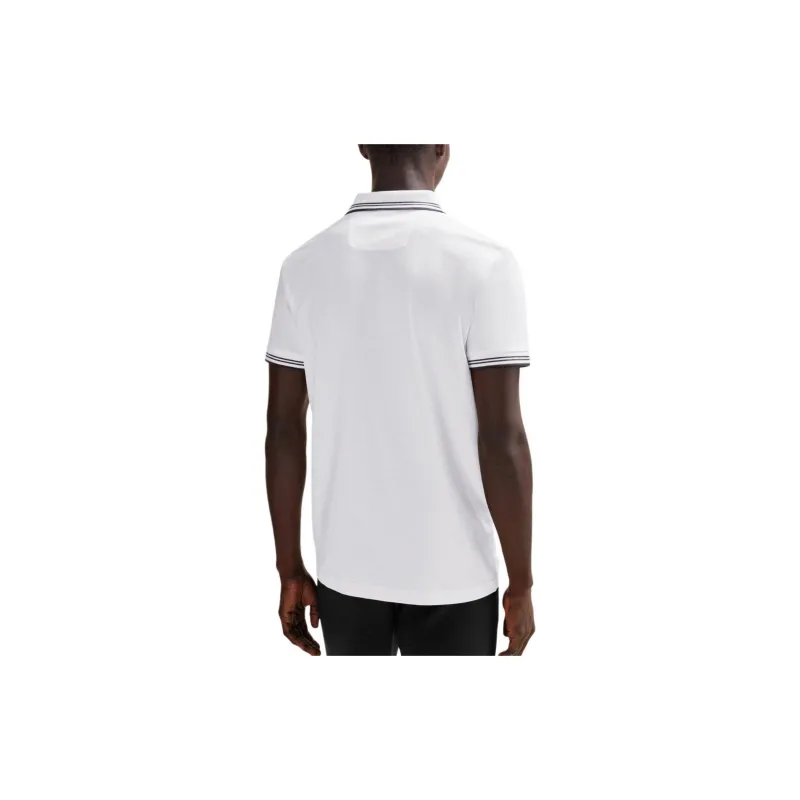 HUGO BOSS SS24 Polo Shirt Men's White-4