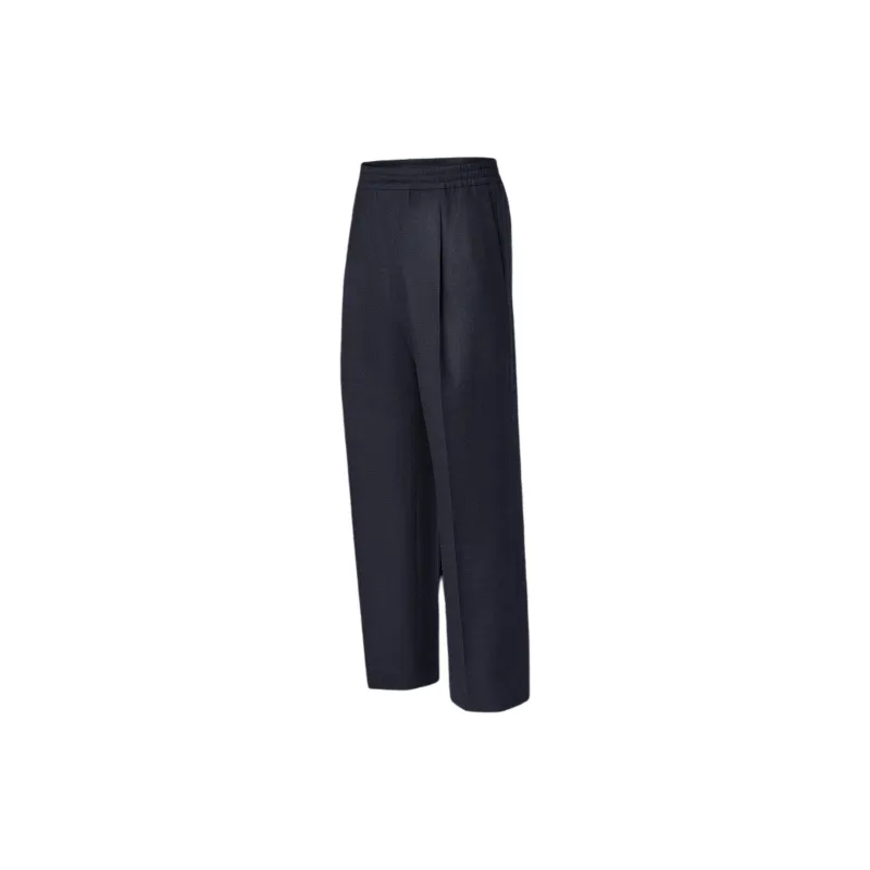 LOUIS VUITTON Wool Drawstring Tailored Pants-2
