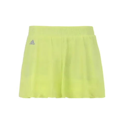 Adidas Casual Shorts Women's Neon Yellow