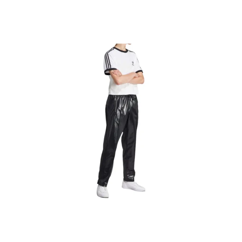 Adidas Originals Leather Pants Men Black-3