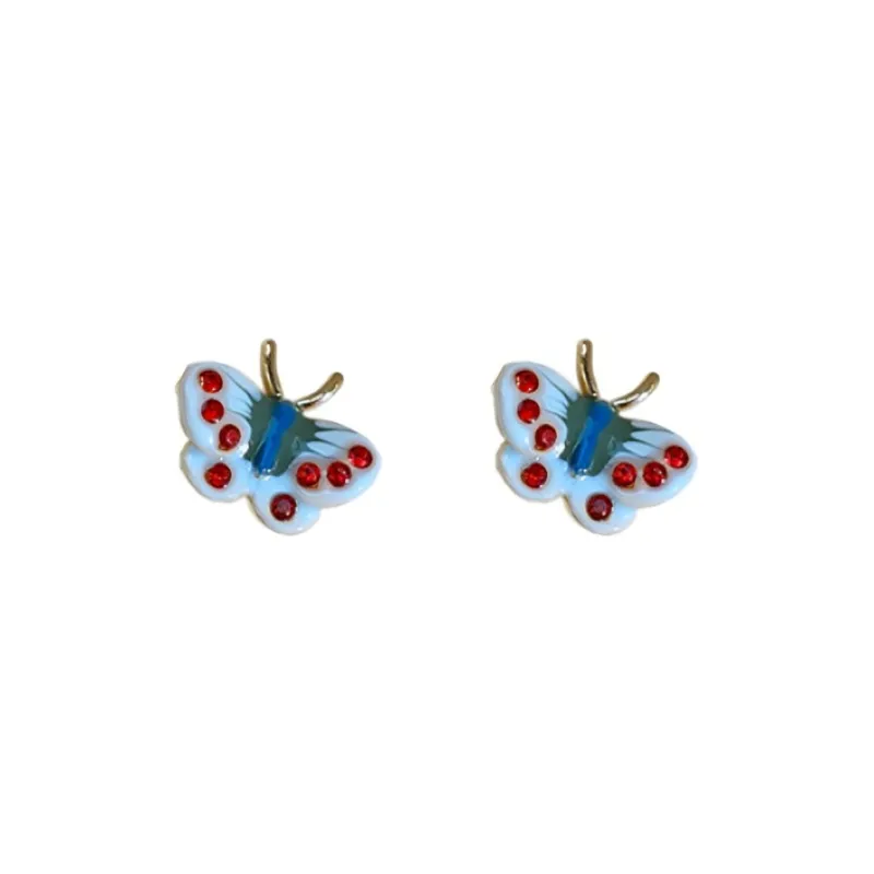ZWU Alloy Stud Earrings Women's-1
