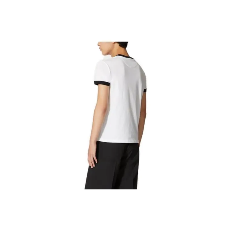 Valentino Logo Ringer T Shirt-4