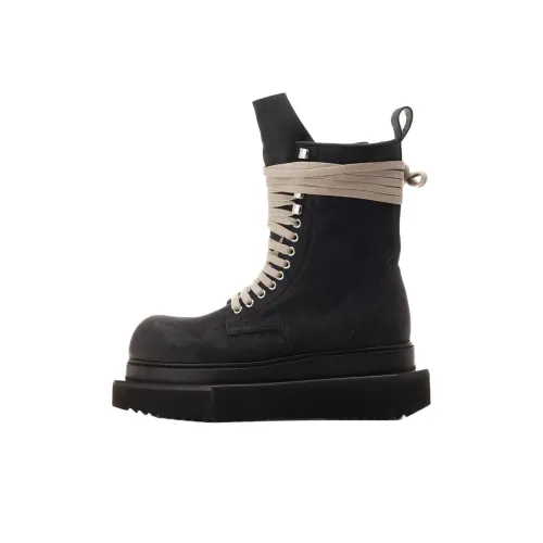 RICK OWENS Turbo Cyclops Leather Boots