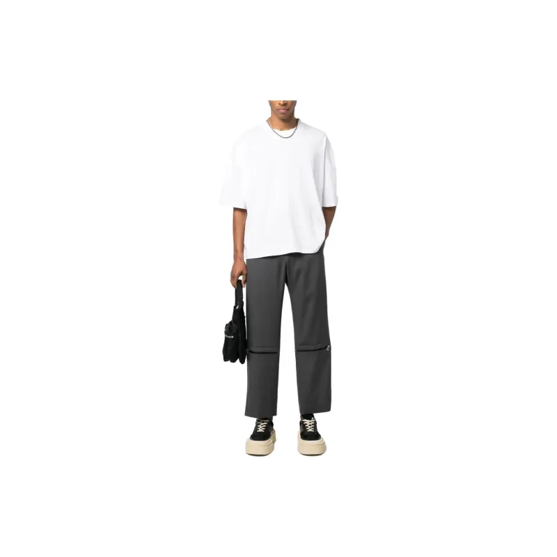 OAMC Zip Detailed Cropped Trousers-3