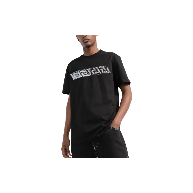 VERSACE T Shirts Men Black-3