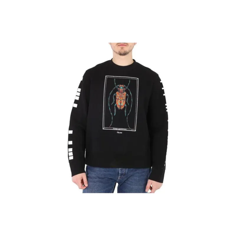Roberto Cavalli Sweatshirt Men's Black-1