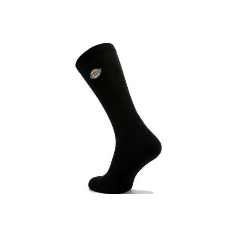 Dickies Mid-Calf Socks Unisex 3 Pack Black-0