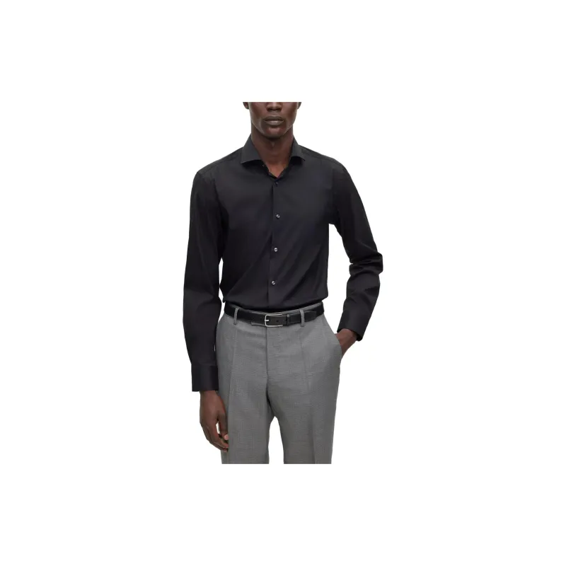 Boss Spread collar Button up Shirt-1