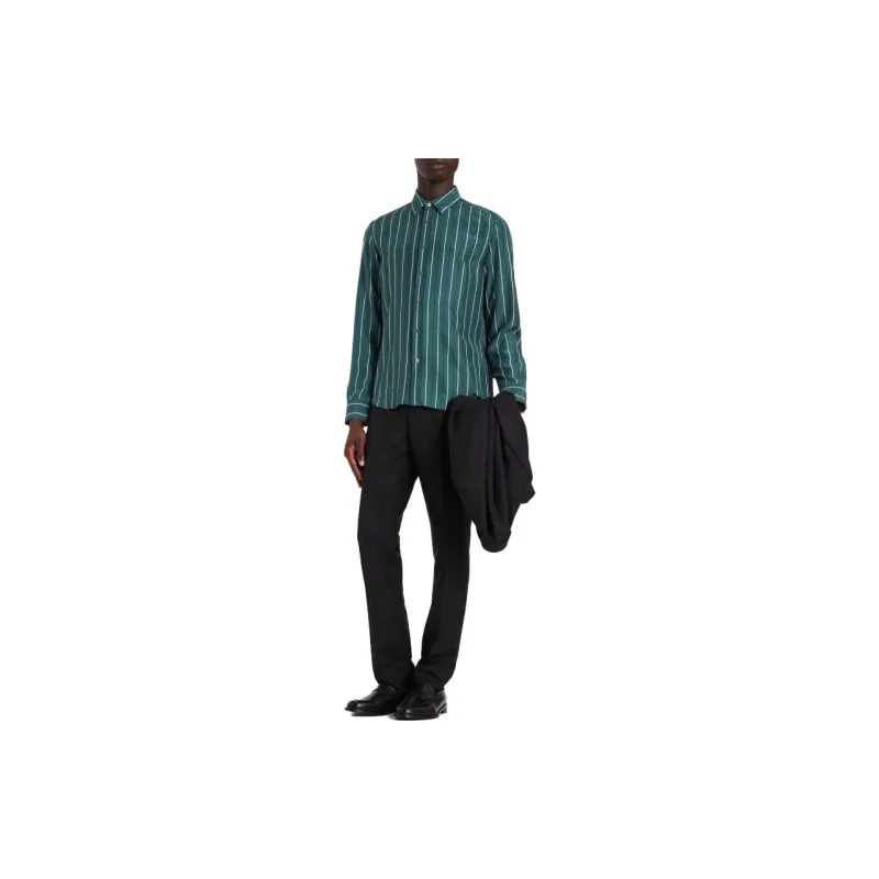 Paul Smith Shirts Men Green-2