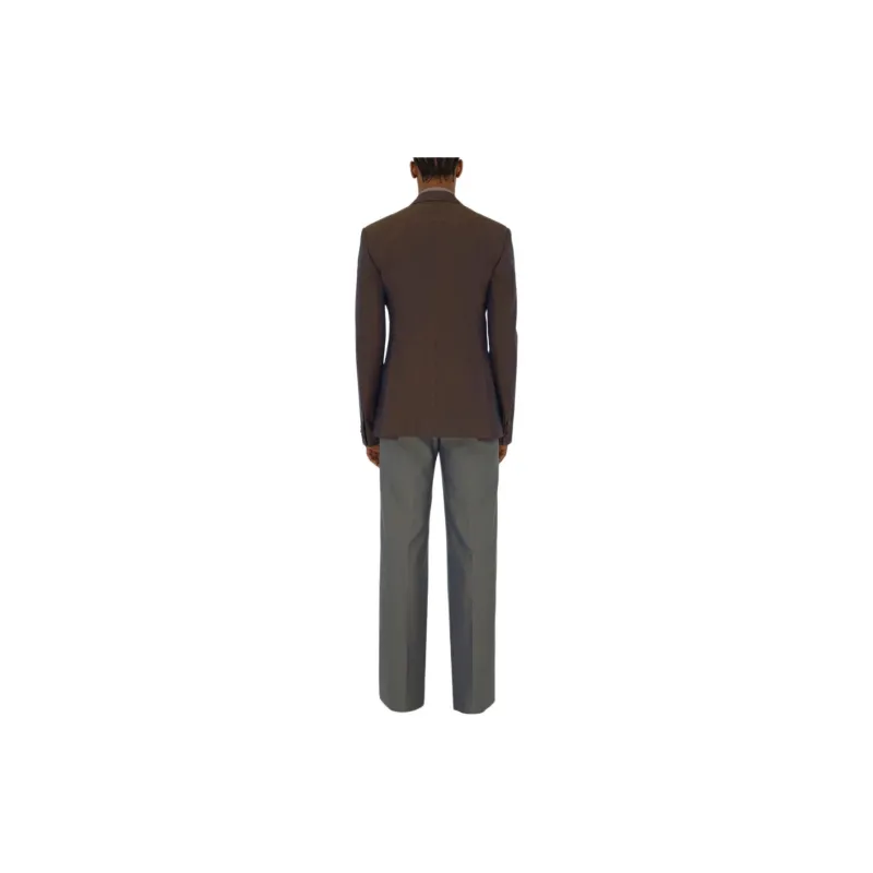 Burberry Jackets Coats Men's Brick Red-2