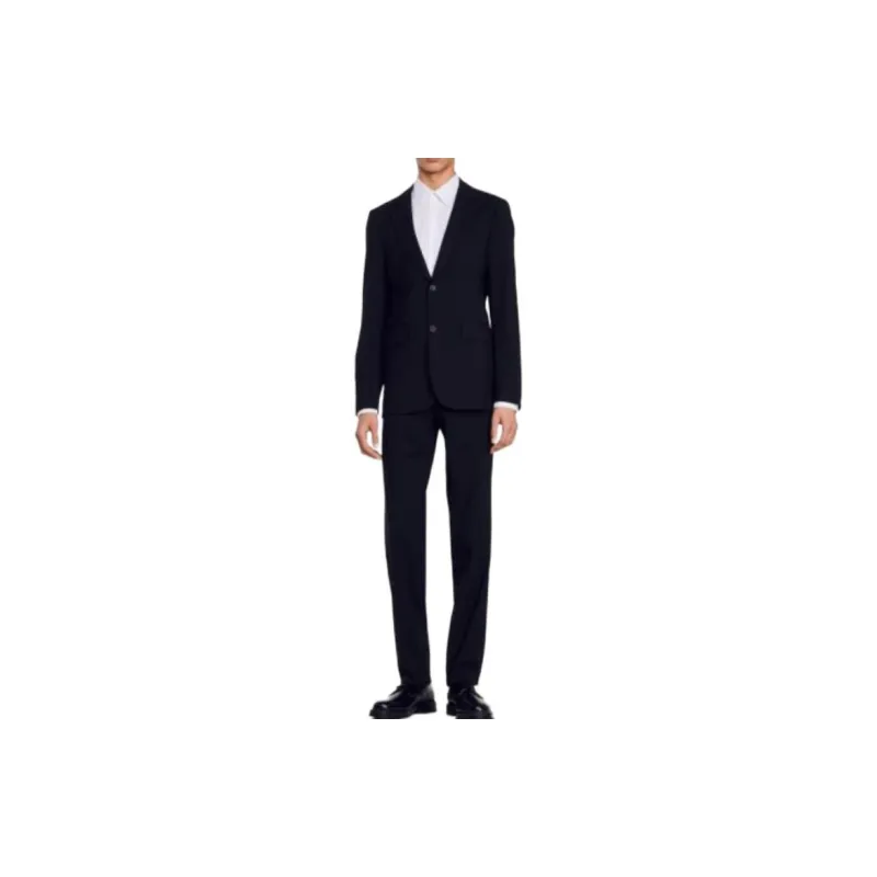 Sandro Business Suit Men's Black-1