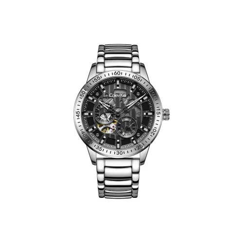 Colev Kie Automatic Mechanical Movement Stainless Steel Watchband Men's Watches Black Dial