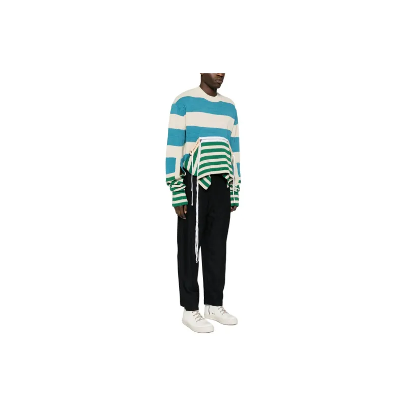 CRAIG GREEN Asymmetric Striped Jumper-3
