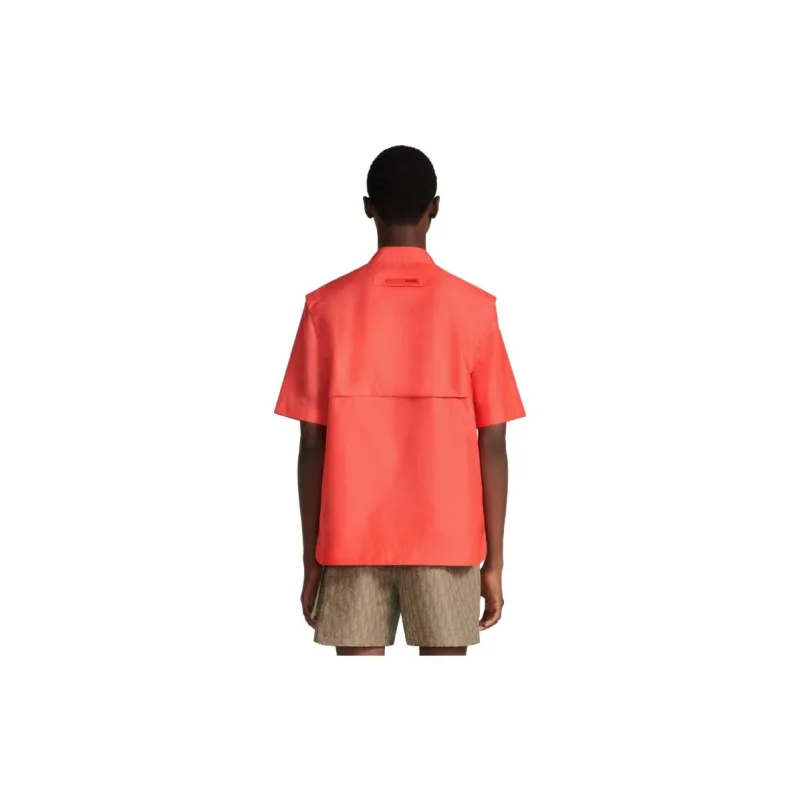 DIOR Shirts Men Orange-1