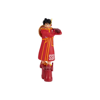 BANPRESTO One Piece THE Departure, Egghead Island, Luffy Bonus Gifts 14cm
