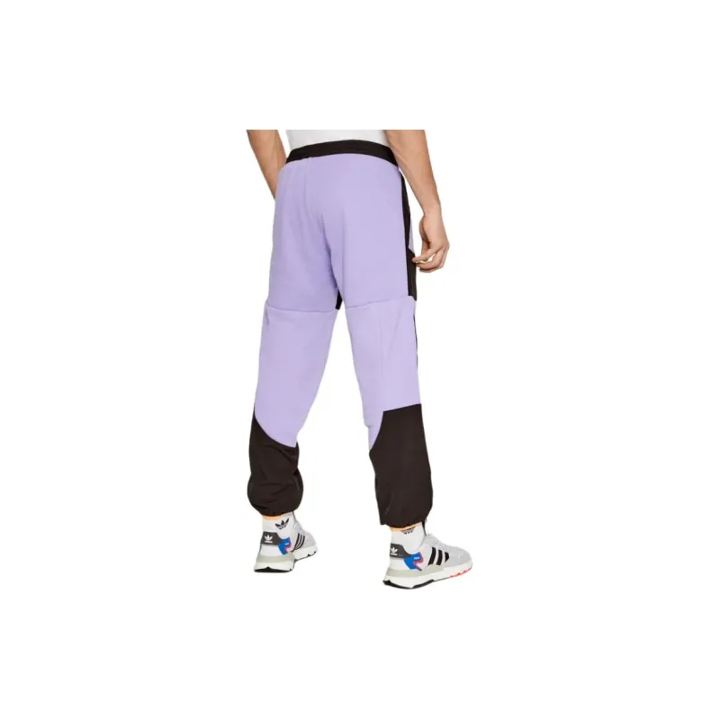 Adidas Casual Pants Men Purple-4